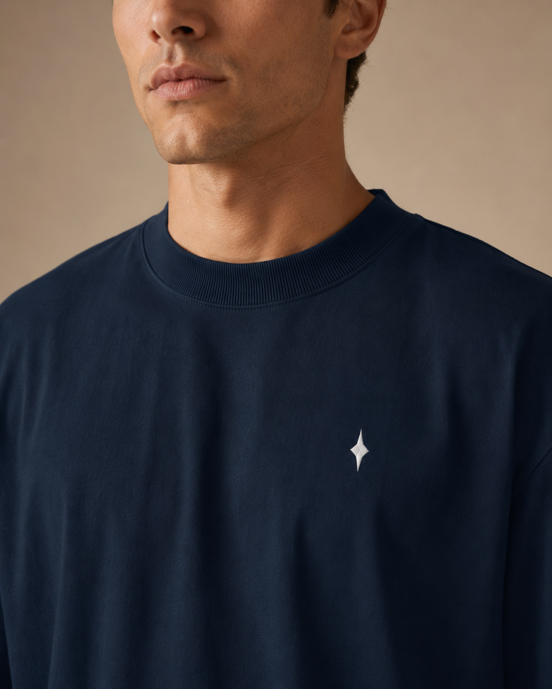 TLOL Organic High-Neck Oversized Tee