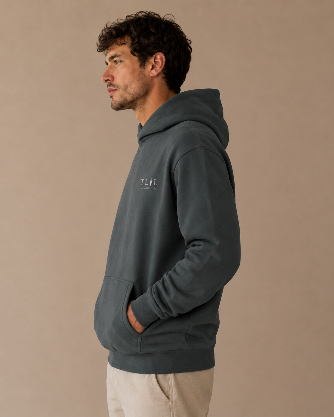 TLOL Me Against Me Garment-Dyed Hoodie