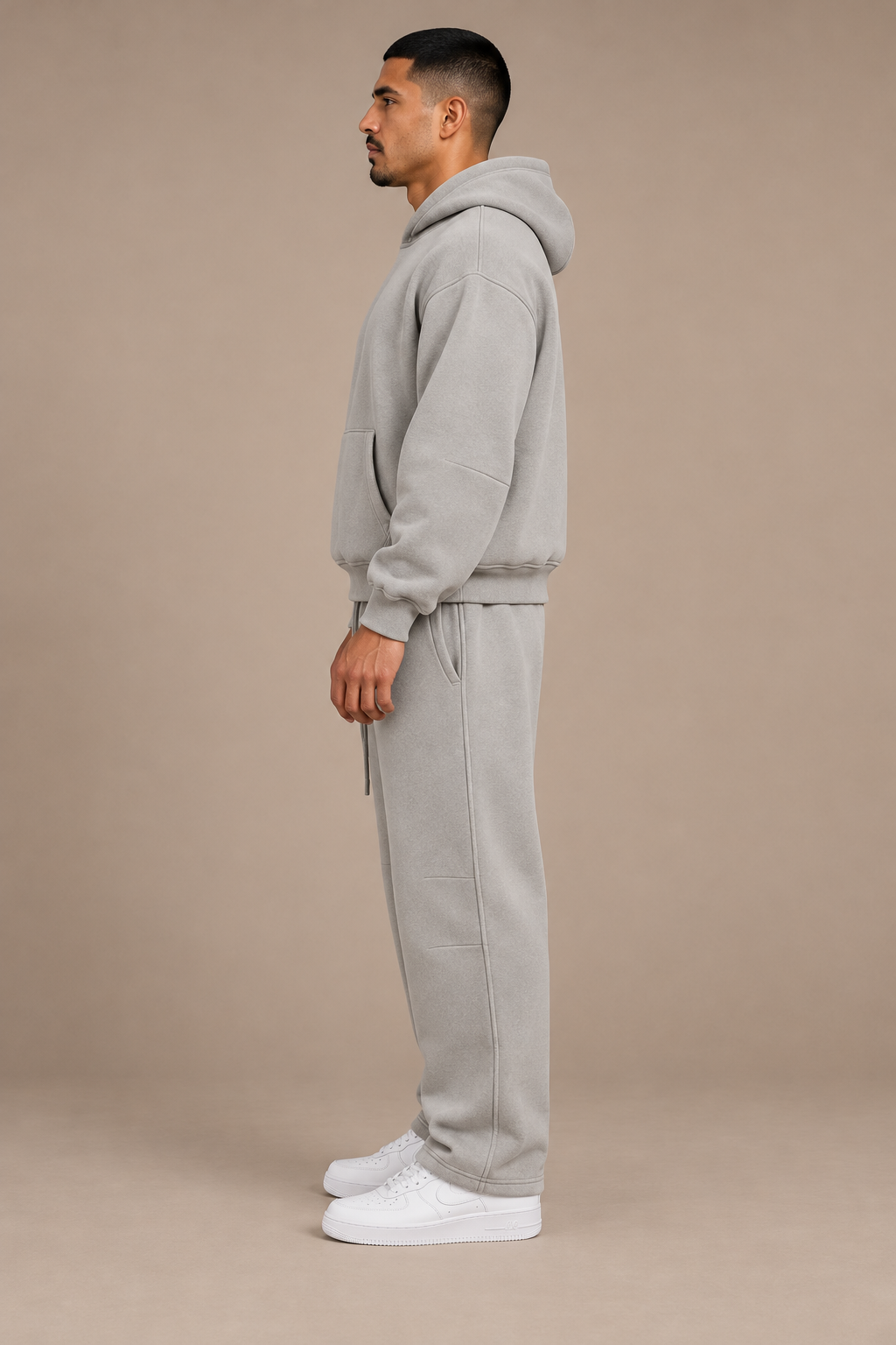 Light Gray Shared Orbit — true right on-body styling; hoodie and pants sold separately