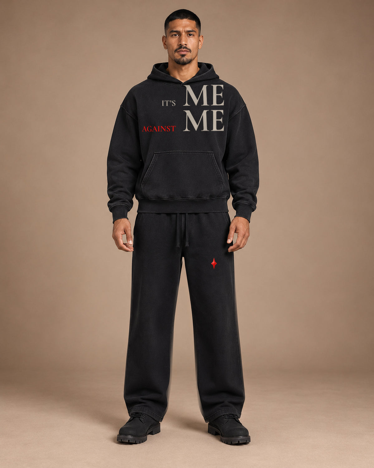 TLOL Black Paired Selves matching set, front view