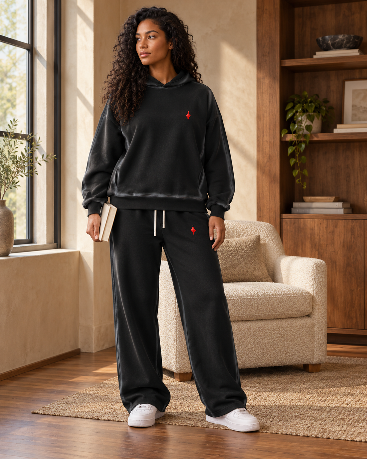 TLOL Sunfaded Edge Washed Black set, approved standing lifestyle