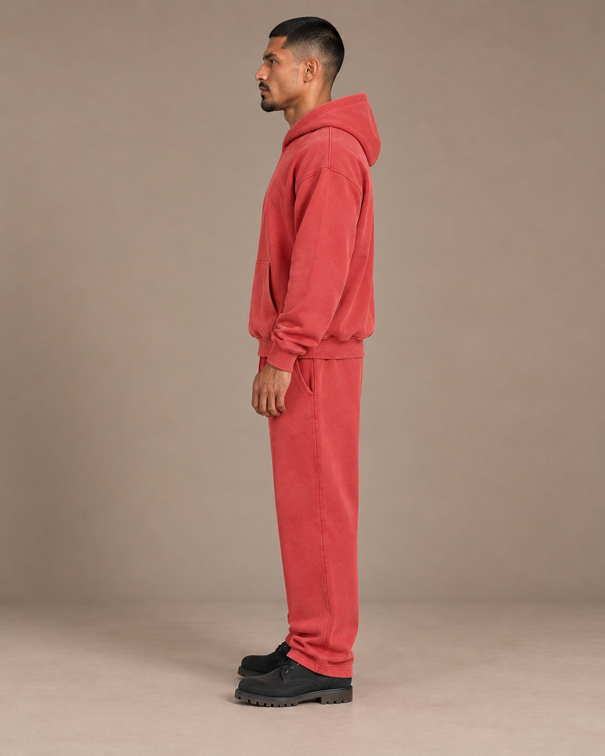 TLOL Washed Red Paired Selves matching set, right view