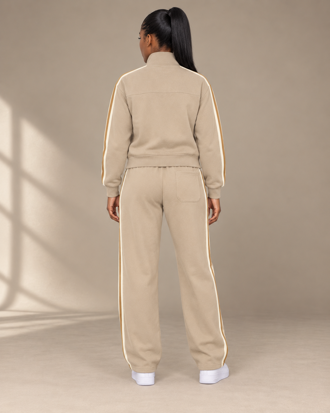 TLOL Contrast Stripe Straight-Leg Pants