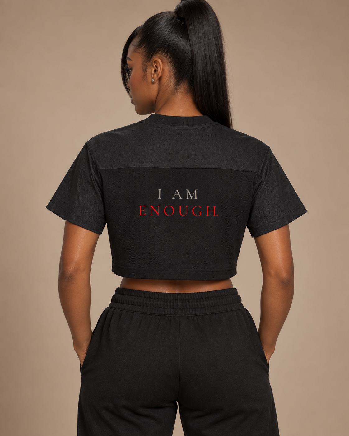 TLOL Cropped V-Neck Jersey