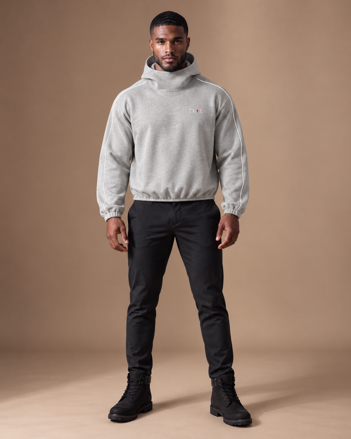 TLOL Piped Boxy Hoodie