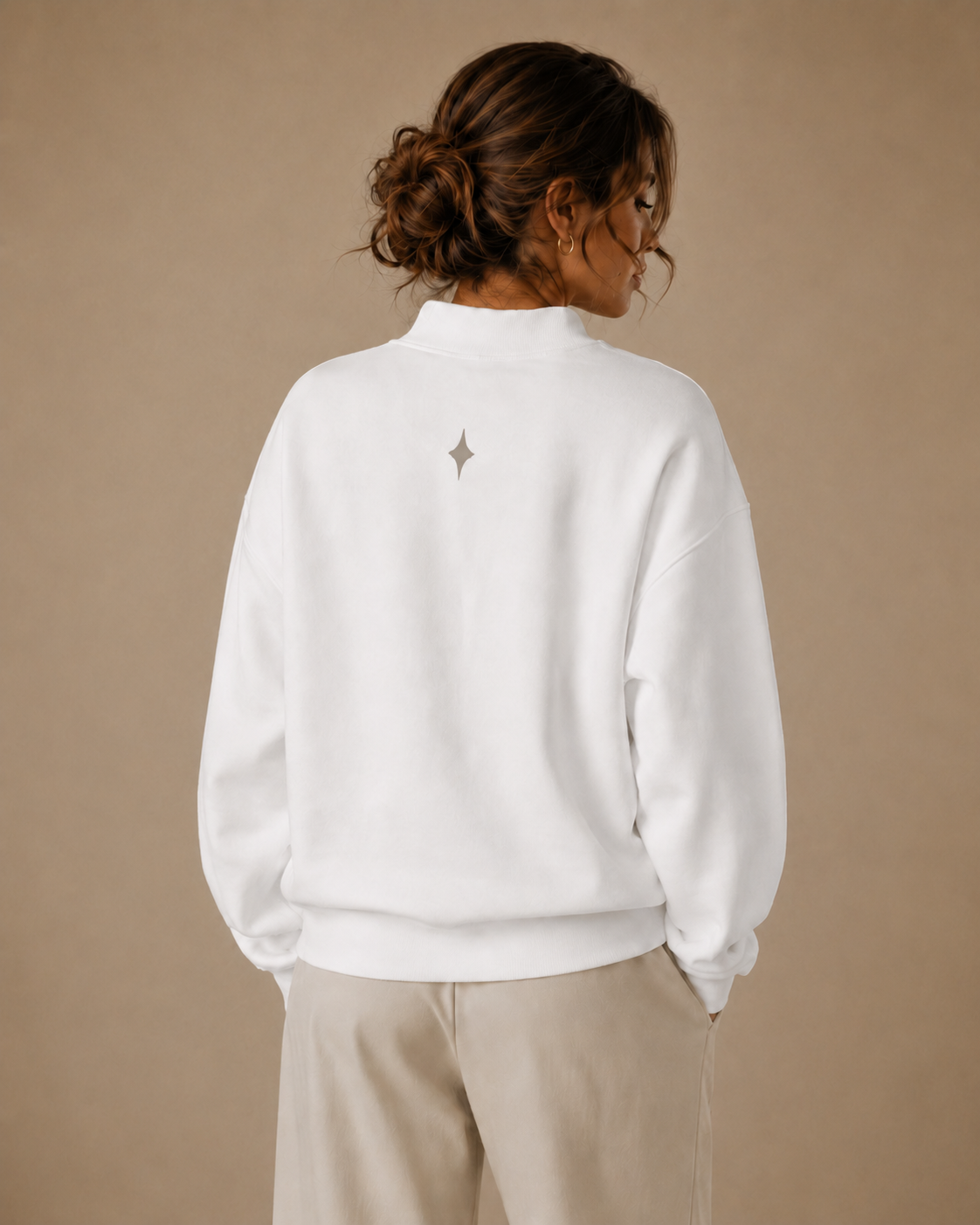 TLOL Mock-Neck Fleece Sweatshirt
