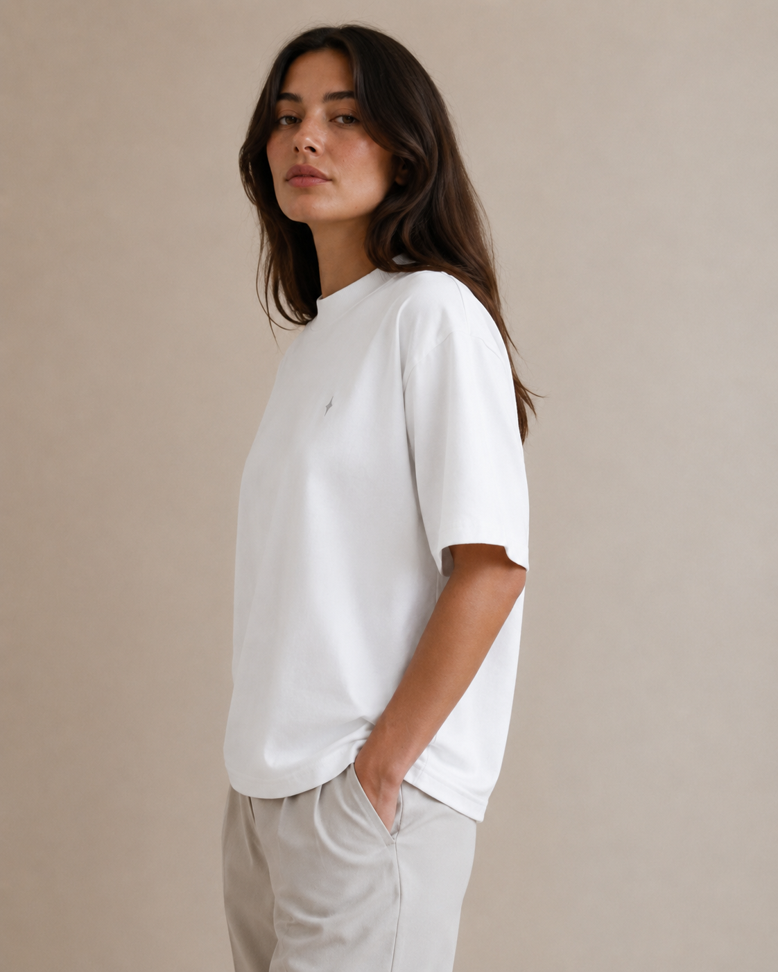 TLOL Organic High-Neck Oversized Tee