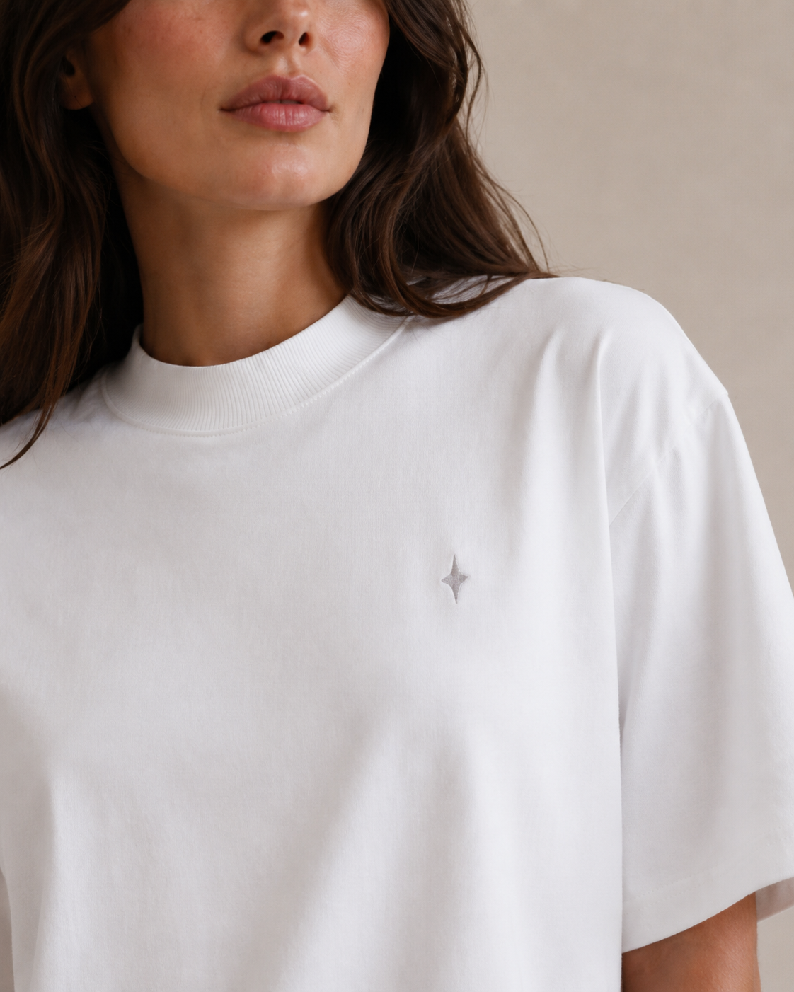TLOL Organic High-Neck Oversized Tee