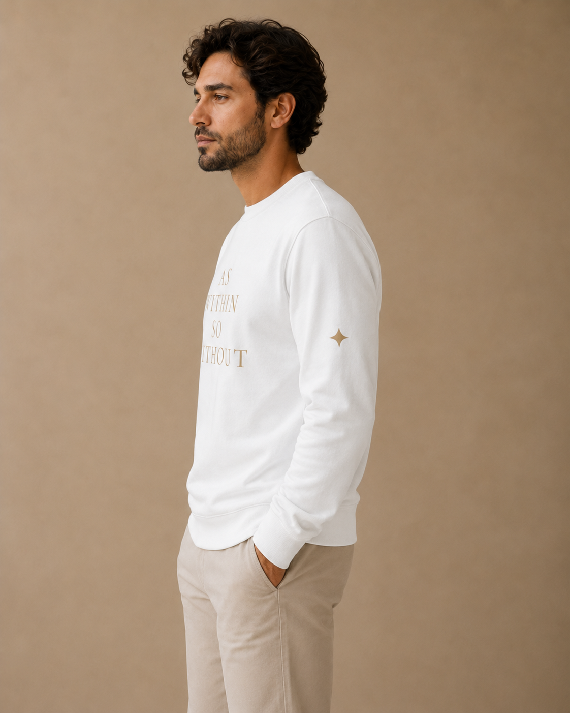 TLOL As Within So Without Organic Crew Sweatshirt