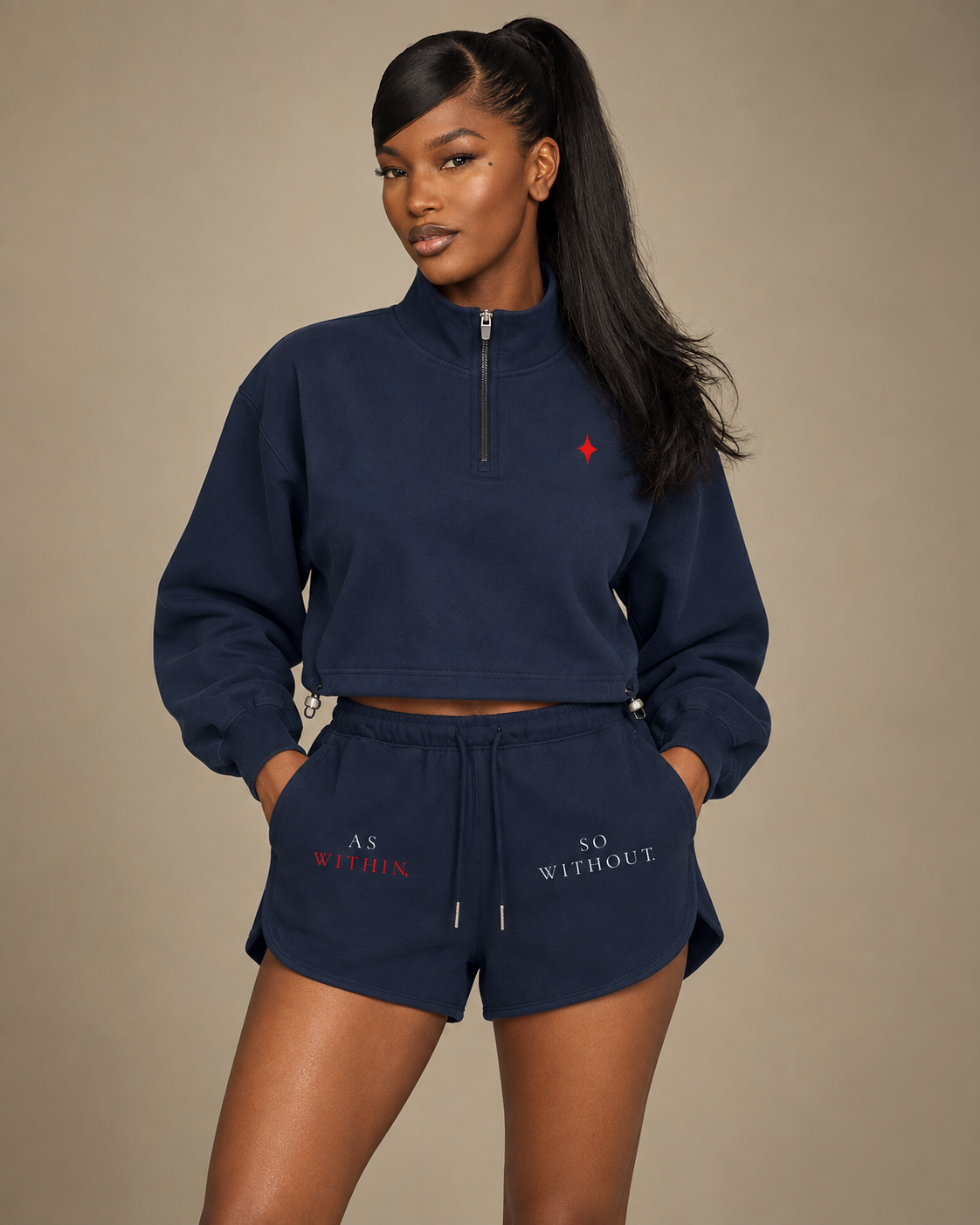 TLOL Mirror Drawstring Shorts