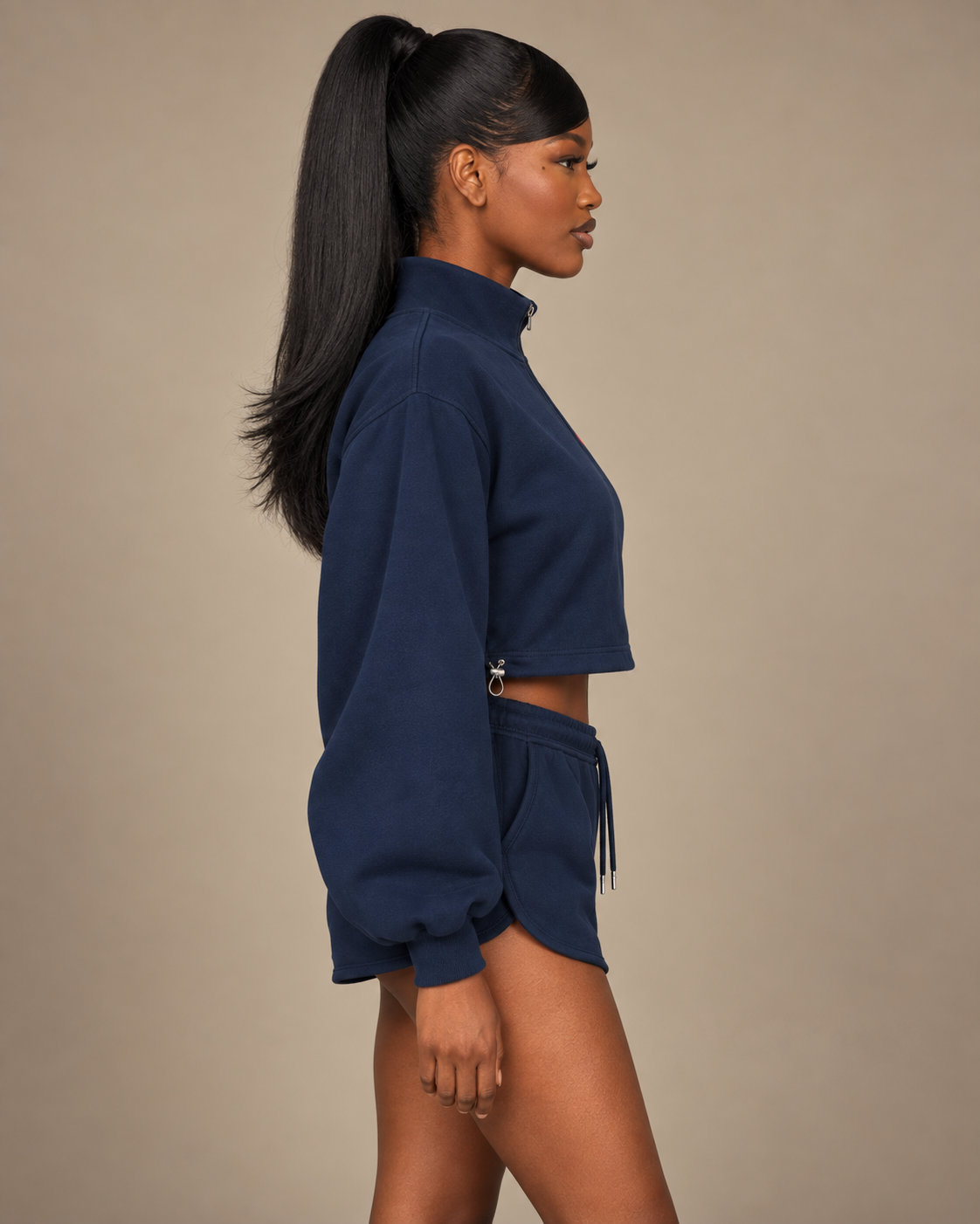 TLOL Mirror Boxy Quarter-Zip
