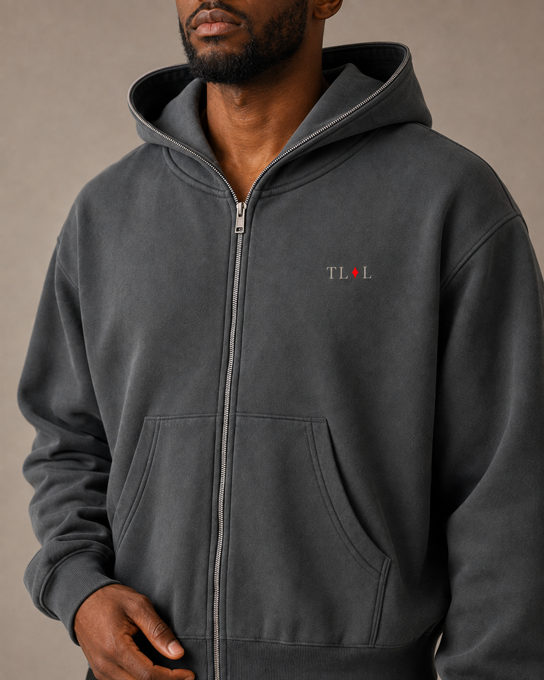 TLOL Me Against Me Boxy Zip Hoodie