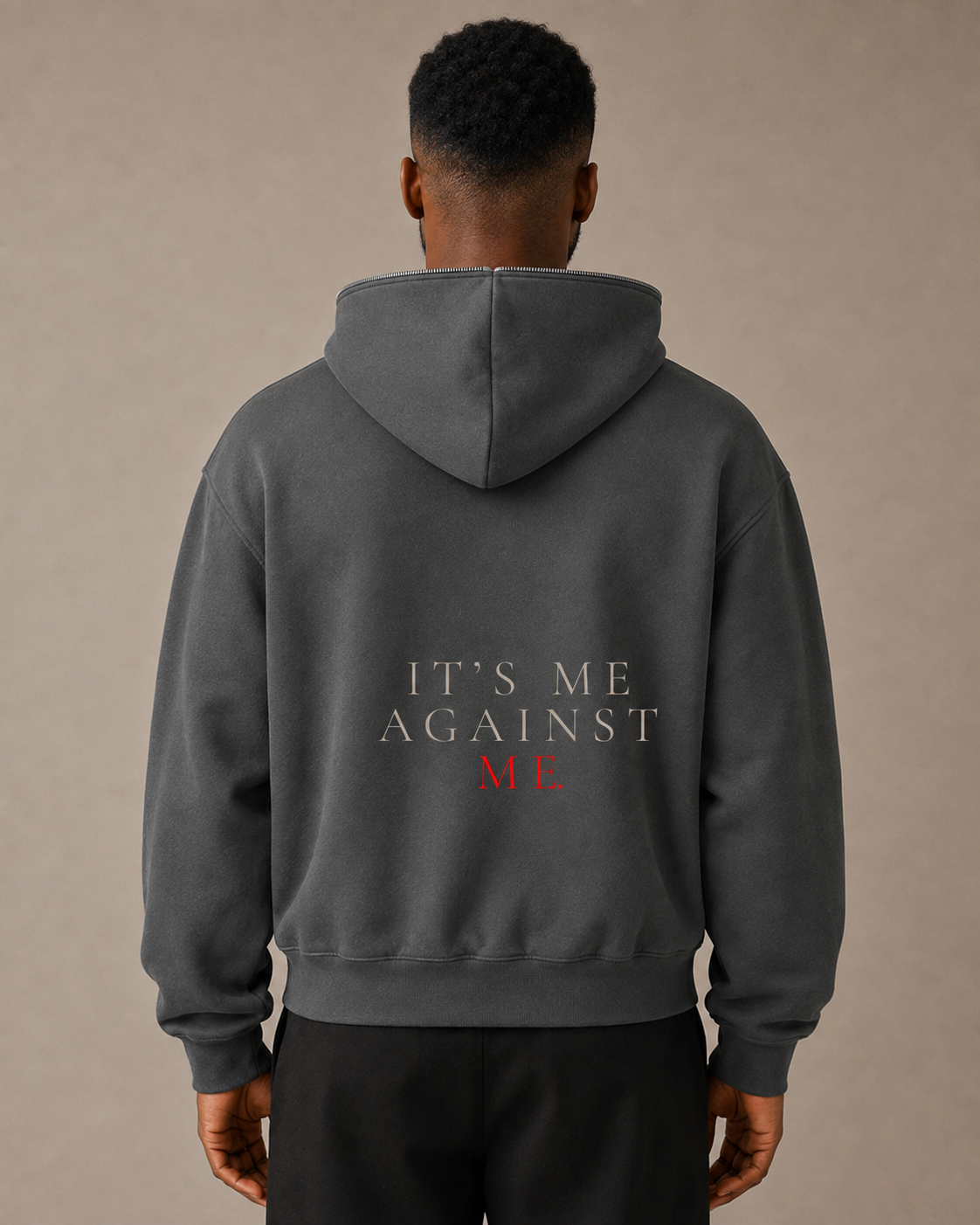 TLOL Me Against Me Boxy Zip Hoodie