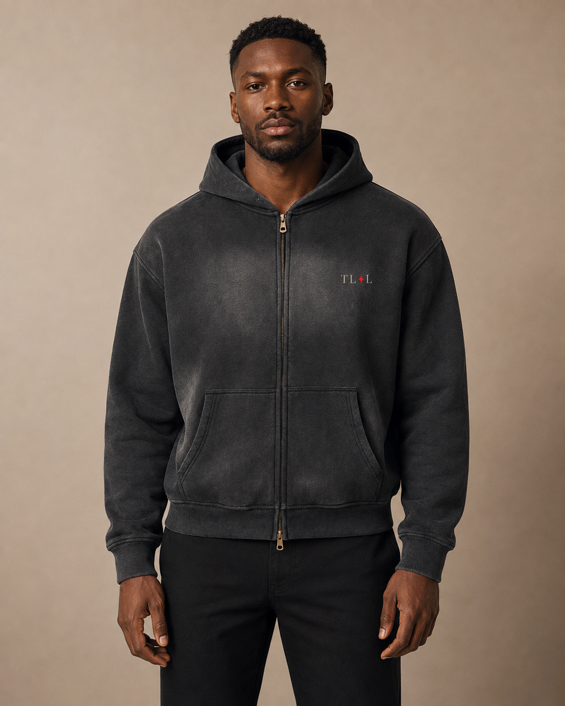 TLOL I Let It Go Boxy Zip Hoodie