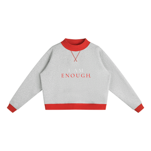 Flower Gray with Red