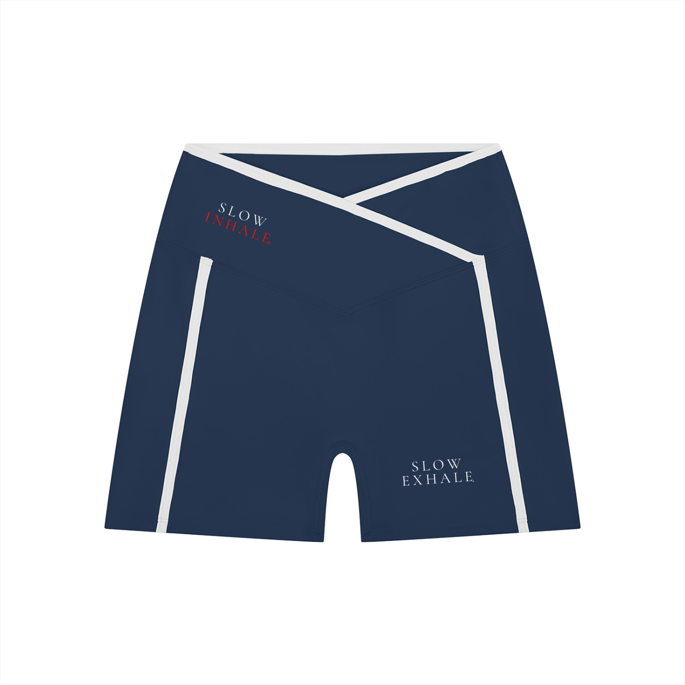 Women’s High Rise Color Block Yoga Shorts